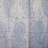Палантин сине-розовый с орнаментом L180 w70 /Кашемир/