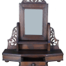 Зеркало макияжное с ящиком h48см L42 см/Тик/